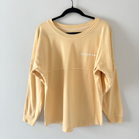 Taylor Swift Tops - Taylor Swift Golden Like Daylight Spirit Jersey Long-Sleeve Top Graphic Rare
